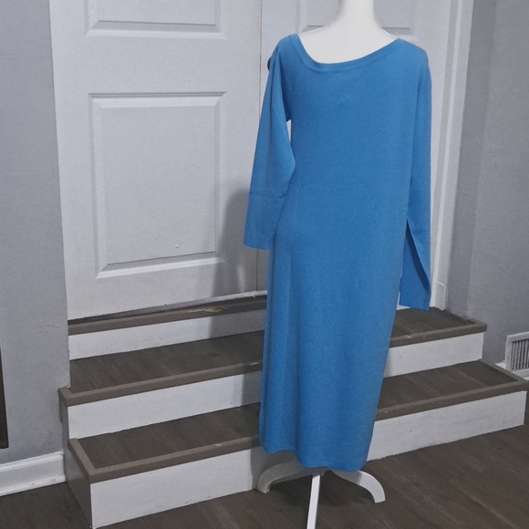 The Drop Women's Giselle Asymmetrical Neckline Midi Pull on Dress Size XXL NWT - Picture 4 of 7